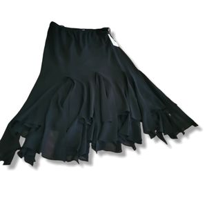NWT JBS Black Asymmetrical Skirt